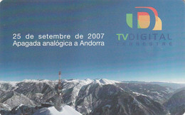 ANDORRA. MONTAÑAS. TV Digital. 2008-02. 15000 Ex. AD-STA-0158. (006) - Andorre