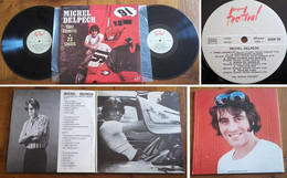 RARE French DOUBLE LP 33t RPM (12") MICHEL DELPECH (Gatefold P/s, 1974) - Collectors