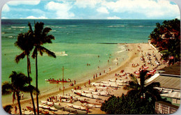Hawaii Waikiki Beach Aerial View - Honolulu