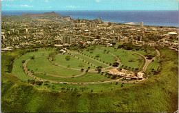 Hawaii Honolulu The National Cemetery Of The Pacific Aerial View - Honolulu