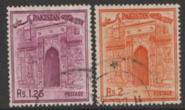 Pakistan  1961  SG  144,206 R1.25. R2 Fine Used - Pakistan