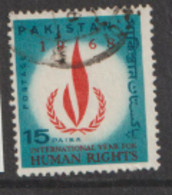 Pakistan  1968  SG   255  Human Rights    Fine Used - Pakistan