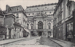 CPA - 37 - TOURS - Théâtre Municipal - Rue Corneille - Tours