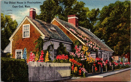 Massachusetts Cape Cod Oldest House In Provincetown 1941 - Cape Cod