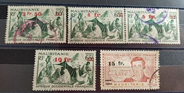 MAURITANIE N° YVERT 133/37 OBLITERE - Used Stamps