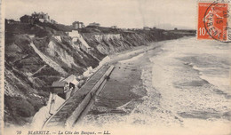 CPA - 64 - BIARRITZ - La Côte Des Basques - Littoral - Biarritz