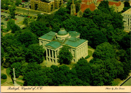 North Carolina Aerial View Of State Captiol Building - Raleigh