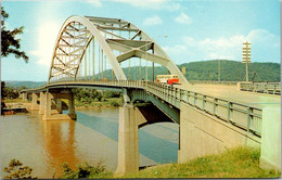 West Virginia Wheeling Fort Henry Bridge Spanning Ohio River - Wheeling