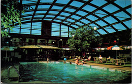 Wisconsin Milwaukee Midway Motor Lodge Glass Domed Recreation Area Swimming Pool - Milwaukee