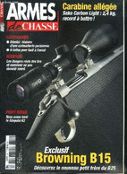 Armes De Chasse N°60 Exclusif Browning B15 Sommaire: Exclusif Browning B15; Carabine Allégée Sako Carbon Light: 2.4 Kg, - Français