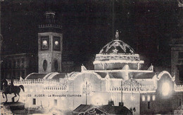 CPA - ALGERIE - ALGER - La Mosquée Illuminée - Algiers