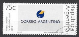 Argentina 1993 New Post Office Logo Philatelic Cancel With Gum - Used Stamps