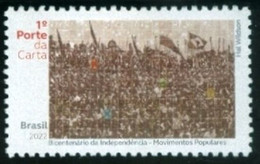 BRAZIL 2022 - 200 YEARS OF INDEPENDENCE SERIES -  POPULAR MOVEMENTS - Neufs