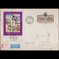 HUNGARY 1989 - Cover Used-Budapest View - Cartas & Documentos