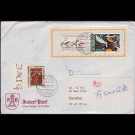 LIECHTENSTEIN 1988 - Cover Used-with 788 Plumbing Etc. - Storia Postale