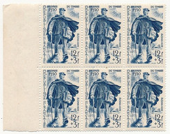 FRANCE - N° 863 Journée Du Timbre Facteur Rural : Beau Bloc De 6 Timbres Neufs - Unused Stamps