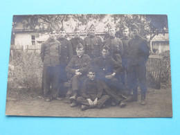 Belgische Militairen Op College In The UK Op Camp In D'AUVOURS ( Voor NAMEN > Zie / Voir Scans ) Anno 1918 ! - Guerra, Militares