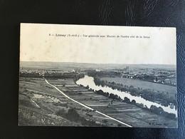 8 - LIMAY Vue Generale Avec Mantes De L’autre Coté De La Seine - Limay