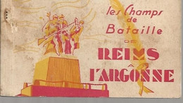LES CHAMPS DE BATAILLE DE REIMS A L'ARGONNE - Carnet De 15 Cartes Postale - POL - Otros Municipios
