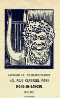 1947 ENTETE COMPAGNIE THEATRALE MAURICE LECOMTE L’ AVANT SCENE Lille Signée V.SCANS - Programma's