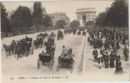 Paris -L'Avenue Du Bois De Boulogne  -   (F.3386) - Arrondissement: 16