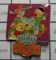 1522 Pin's Pins / Beau Et Rare / THEME : CINEMA / DESSINS ANIMES MPM PRODUCTION - Cinéma