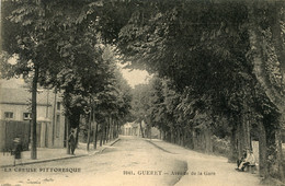 S10291 Cpa 23 Guéret - Avenue De La Gare - Guéret