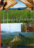 Kazakhstan 2021. A Set Of 14 Post Cards With Views Of Borovoe. - Kazajstán