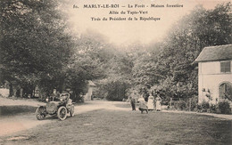 MARLY LE ROI La Foret Maison Forestière Allée Du Tapis Vert Tirés Du Président De La République - Marly Le Roi