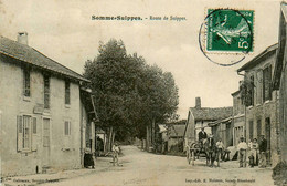 Somme Suippes * Route De Suippes * Attelage * Villageois - Other & Unclassified