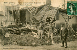 Recy * La Maison MAILLARD * Après Les Inondations De Janvier 1910 - Other & Unclassified
