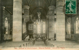 Vitry En Perthois * 1910 * Intérieur De L'église Du Village * Environs De Vitry Le François - Other & Unclassified