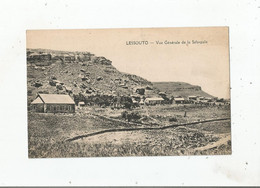 LESSOUTO (LESOTHO) VUE GENERALE DE LA SEBAPALA - Lesotho