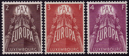 Luxembourg - Europa CEPT 1957 - Yvert Nr. 531/533 - Michel Nr. 572/574  ** - 1957