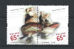 Poland 1998 Folklore Pair Y.T. 3507/3508 (0) - Gebraucht