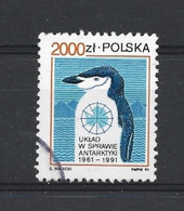 Poland 1991 Antarctic Treaty 30th Anniv. Y.T. 3139 (0) - Gebraucht