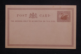 WESTERN AUSTRALIA - Entier Postal Type Cygne Non Circulé - L 126060 - Covers & Documents