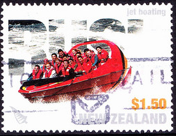 NEW ZEALAND 2004 $1.50 Multicoloured, Extreme Sport-Jet Boating SG2754 Used - Gebruikt