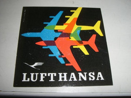 ETICHETTA  LUFTHANSA - Pegatinas