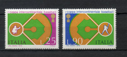 ITALIE  N° 1144 + 1145   NEUFS SANS CHARNIERE COTE  0.50€    SPORT BASE BALL VOIR DESCRIPTION - 1971-80:  Nuovi