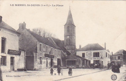 Cpa-78-le Mesnil St Denis-animée-la Place-edi Gevrese - Le Mesnil Saint Denis