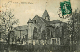 St Jean Sur Tourbe * L'église Du Village * Cimetière * 1909 - Other & Unclassified