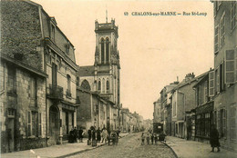 Châlons Sur Marne * Rue St Loup * Café De L'Avenir - Châlons-sur-Marne