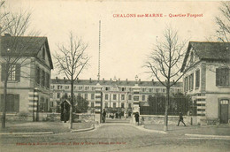 Châlons Sur Marne * 1907 * Quartier Forgeot * Caserne Militaria Militaire Régiment - Châlons-sur-Marne