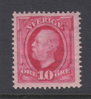 Sweden 1891 - Michel 43 Mint Hinged * - Nuevos