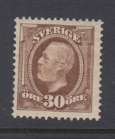 Sweden 1891 - Michel 47 Mint Hinged * - Unused Stamps