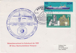 DDR 1982  Intern. Polarjahr Ca Potsdam 04-10-1982 (DD200) - Année Polaire Internationale