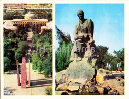 Ashgabat - Ashkhabad - Monument To Turkmen Soldiers - Monument To  Makhtumkuli - 1974 - Turkmenistan USSR - Unused - Turkmenistán