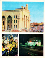 Ashgabat - Ashkhabad - Mollanepes Drama Theatre - Cinema Vatan - 1974 - Turkmenistan USSR - Unused - Turkmenistan