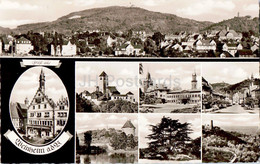 Gruss Aus Weinheim - Old Postcard - 1958 - Germany - Used - Weinheim